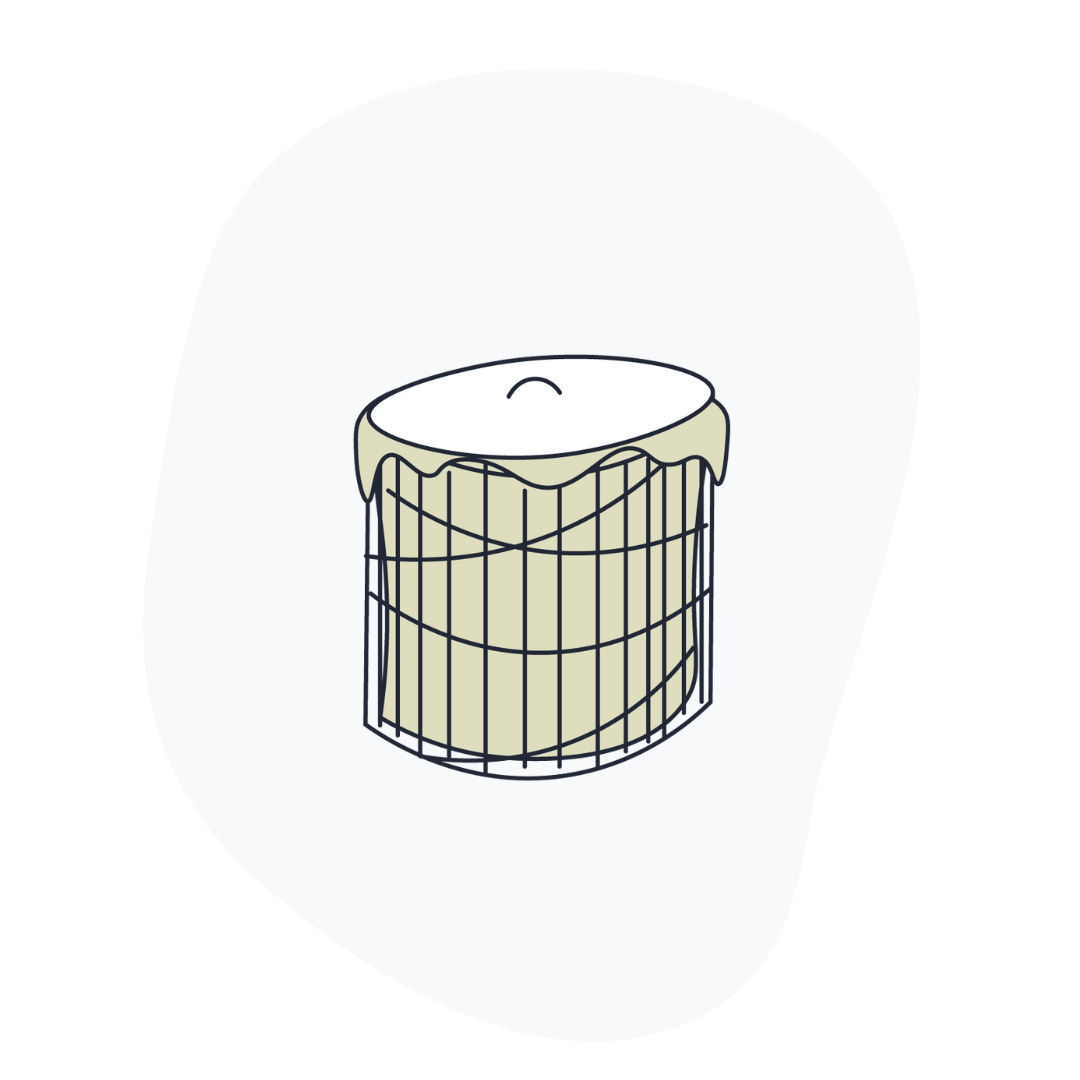 Illustration of ventilated bins displayed on our product page.